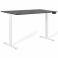 Регульований стіл ADAPWORK SmartDesk 2 138х68 Чорний бетон, Білий (106936687) дешево