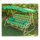 Садовая качель Марсель с подголовником 215x170 Зеленый, Бежевый (33477892) в интернет-магазине