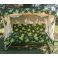 Садовая качель Патио с сеткой и подголовником 215x170 Зеленый, Бежевый (33477881) в интернет-магазине