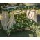 Садовая качель Патио с сеткой и подголовником 215x170 Зеленый, Бежевый (33477881) в Украине