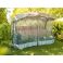 Садова гойдалка Софія чотиримісна з сіткою і підголовником 245x200 Сірий, Коричневий (33478066) фото