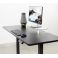 Стол E-Table Universal 121x70 Черный, Черный (15478911) недорого