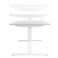 Стол N-ERGY MEMO H25 1200х680 Белый, white (21518420) в интернет-магазине