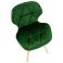 Стілець Astra Velvet Wood Темно-зелений (44527597) цена