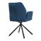Поворотний стілець M-34 fabric Лазурний-вельвет (23439808) с доставкой