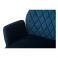 Поворотный стул M-34 fabric Лазурный-вельвет (23439808) в интернет-магазине