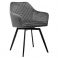 Поворотный стул R-63 Серый, Черный (23480881) купить
