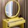 Туалетный столик с зеркалом Аскольд Желтый (68479451) с доставкой