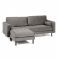 Угловой диван BOGART 3-местный Серый (90723879) в интернет-магазине