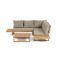 Угловой диван FLAVIINA 5-местный Серый (90724230) цена