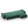 Угловой диван Loft Зеленый (114742416) цена