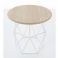 Журнальний стіл Markers Mini D50 Білий, Натуральний ясен (51382206) фото