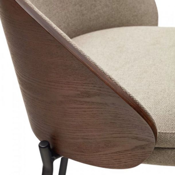 Барний стілець Eamy Світло-коричневий, Коричневий (90936079) в интернет-магазине