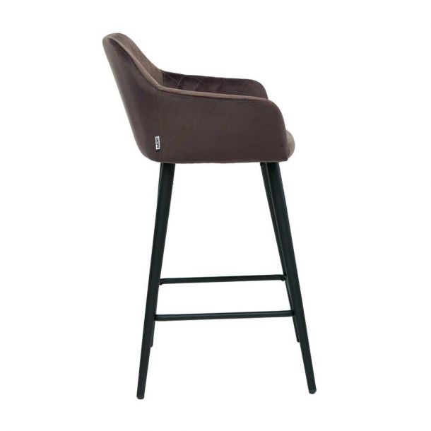 Барний стілець Antiba Сіро-коричневий (31436139) фото
