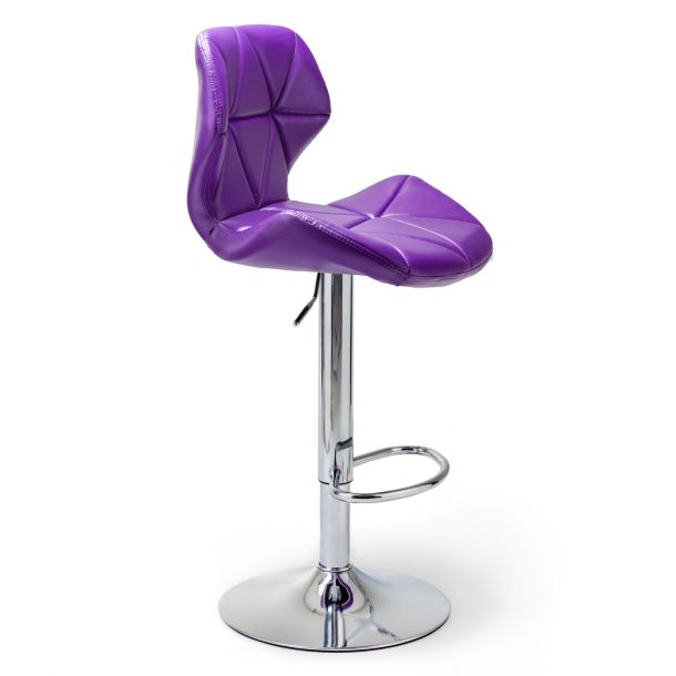 Барний стілець Astra new Chrome Eco Фіолетовий (44513019) фото