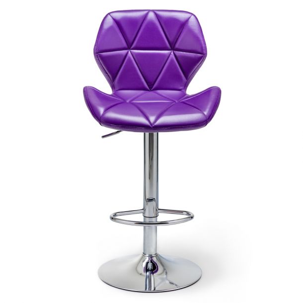 Барний стілець Astra new Chrome Eco Фіолетовий (44513019) цена