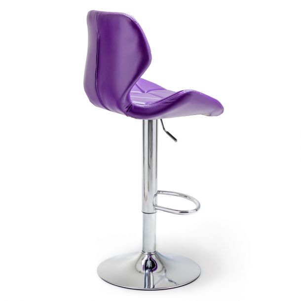 Барний стілець Astra new Chrome Eco Фіолетовий (44513019) дешево