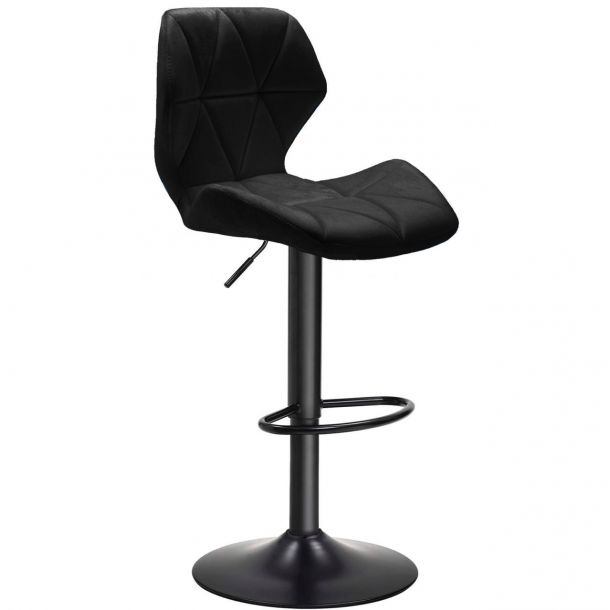 Барный стул Astra new Black Velvet Черный (44515260)