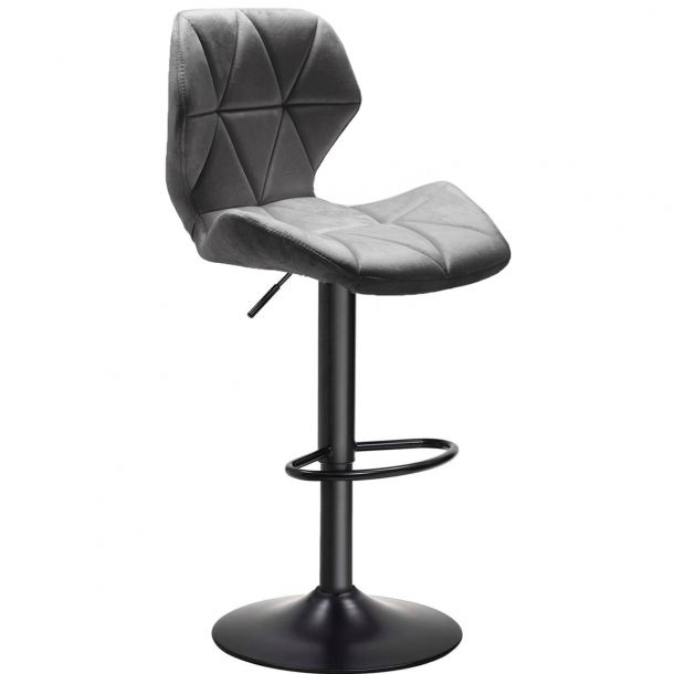 Барный стул Astra new Black Velvet Темно-серый (44829748)