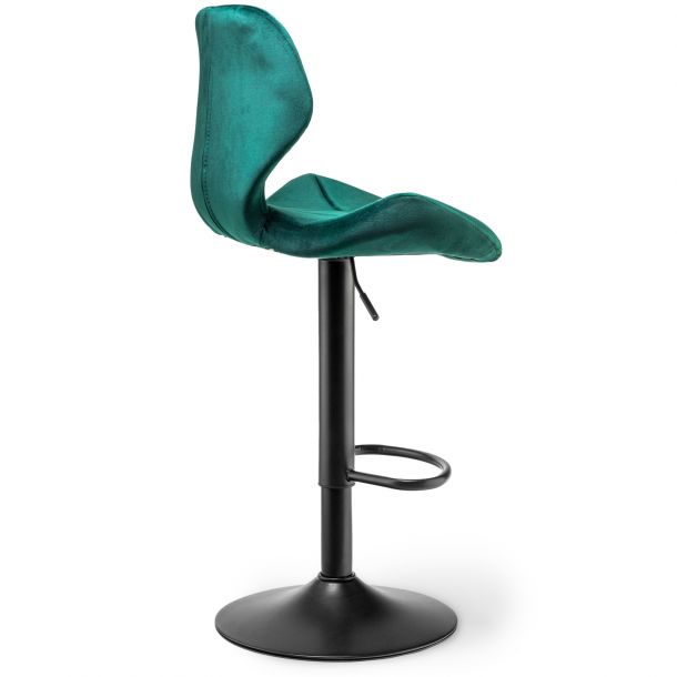 Барний стілець Astra new Black Velvet Темно-зелений (44515294) купить