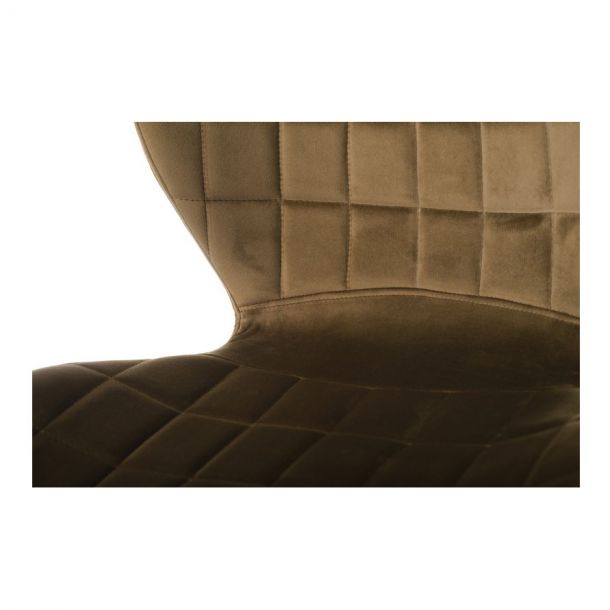 Полубарный стул B-22 Капучино-вельвет (23439817) в интернет-магазине