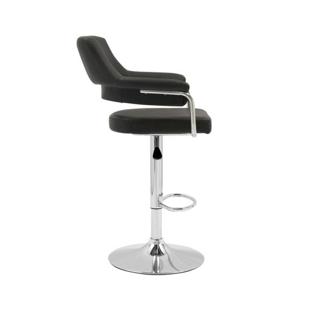Барный стул B-91 leatherette Черный (23991941) купить