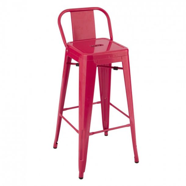 Барный стул Bogema Back Красный (84476879)