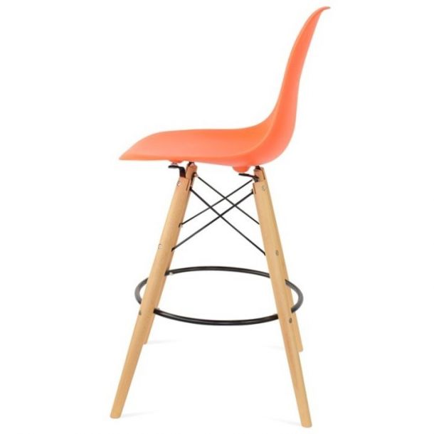 Барный стул Bryan Wood Оранжевый (44046156) цена
