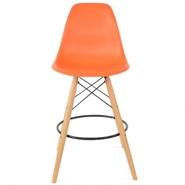 Барный стул Bryan Wood Оранжевый (44046156) фото