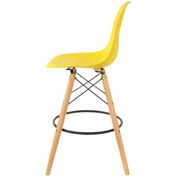 Барний стілець Bryan Wood Жовтий (44096626) цена
