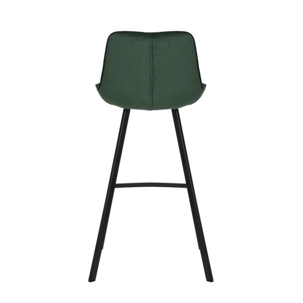 Барний стілець Dreamer Велюр Зелений (84476909) недорого
