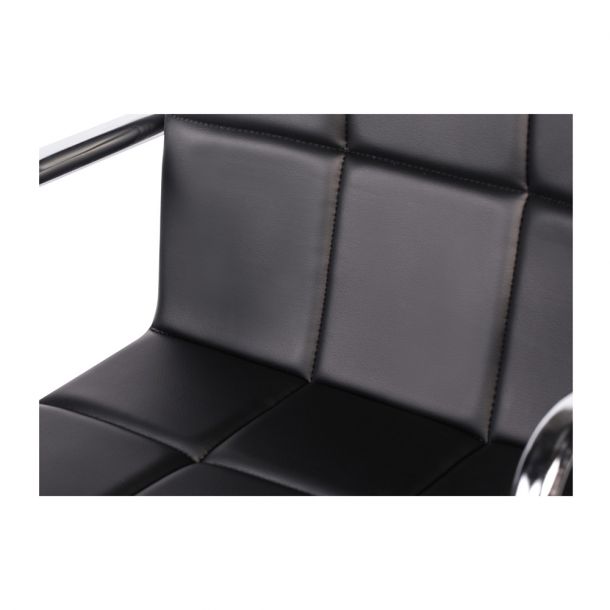Барний стілець Dublin Arm Chrome Eco Чорний (44406332) фото