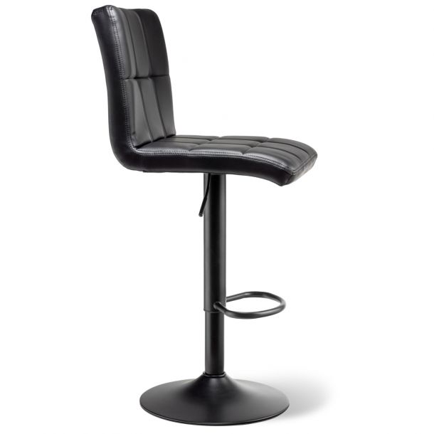 Барний стілець Dublin Black Eco Чорний (44550151) купить