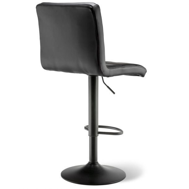 Барний стілець Dublin Black Eco Чорний (44550151) дешево