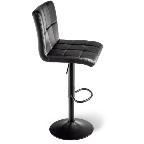 Барний стілець Dublin Black Eco Чорний (44550151) фото