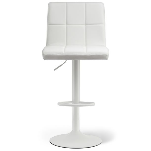 Барный стул Dublin White Eco Белый (44550152) hatta