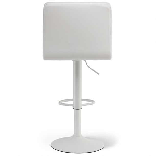 Барний стілець Dublin White Eco Білий (44550152) купить