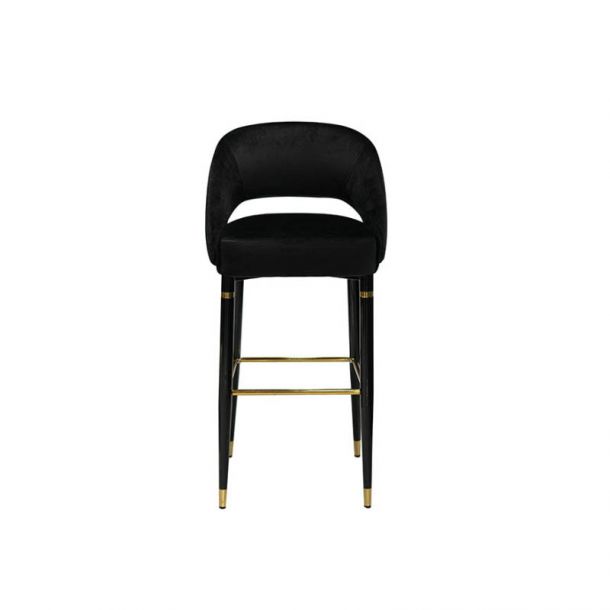 Барний стілець Фостер Чорний (73462520) цена