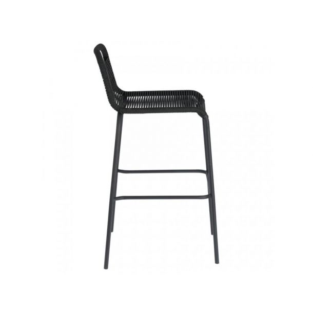 Барний стілець GLENVILLE Чорний (90936135) цена