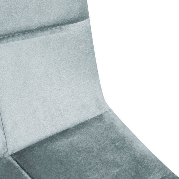 Барный стул Indigo Velvet Серый (44556642) в интернет-магазине