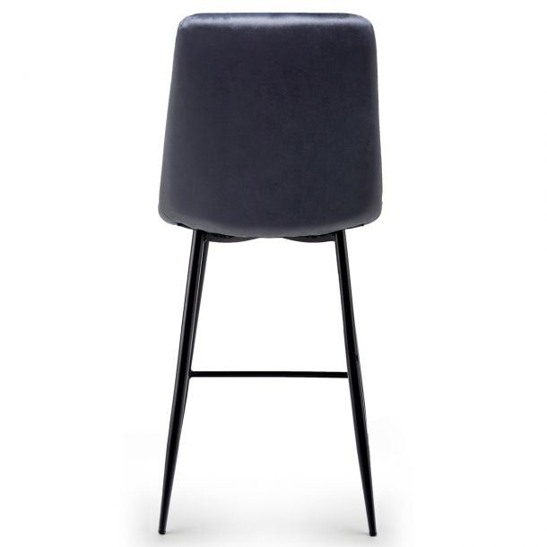 Барный стул Indigo Velvet Темно-серый (44515249) фото