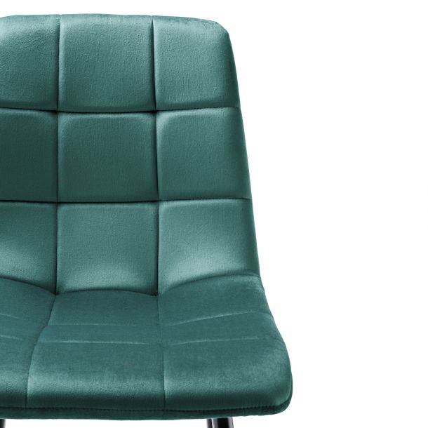 Барний стілець Indigo Velvet Темно-зелений (44515247) купить