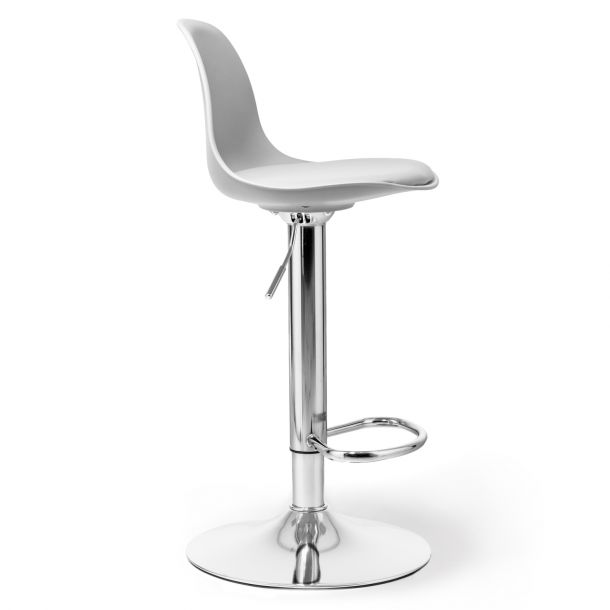 Барный стул Milan Eco Chrome Серый (44512972) купить