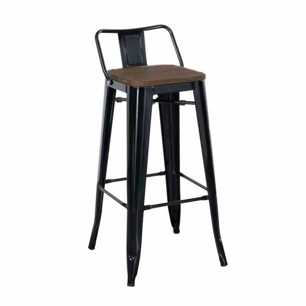 Барный стул Motive Wood Черный (10439941) недорого