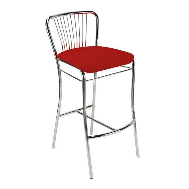 Барний стілець Neron hocker chrome V 27 (21225825)