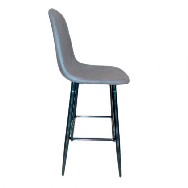 Барный стул Nostra Н Светло-серый (10406315) цена