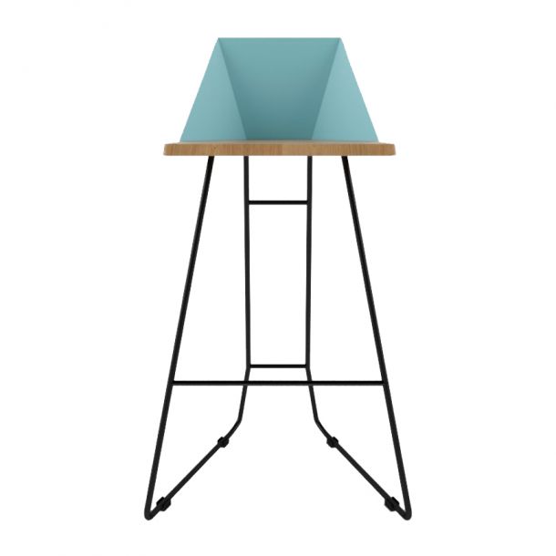 Барний стілець Origami Блакитний (54382512) недорого