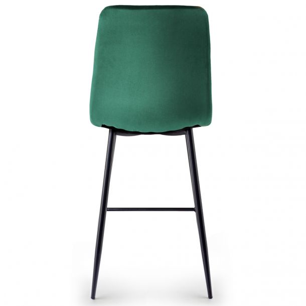 Барний стілець Petty Velvet Темно-зелений (44515252) hatta