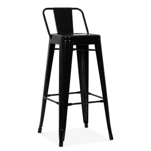Барный стул Practic Back Черный (44936309)