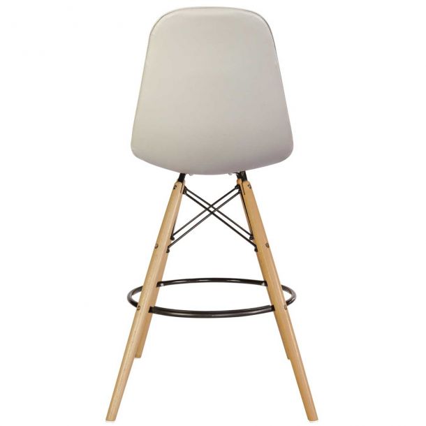 Барный стул Praga Eco Wood Серый (44460300) с доставкой
